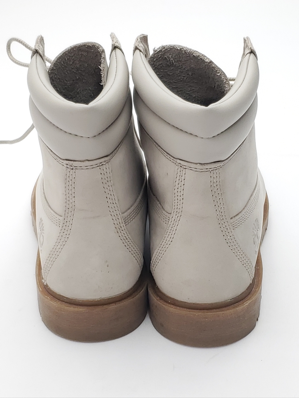 NEW Timberland Women Linden Woods Lace-up 6-Inch Light Taupe Combat boots size 9 - Picture 6 of 11
